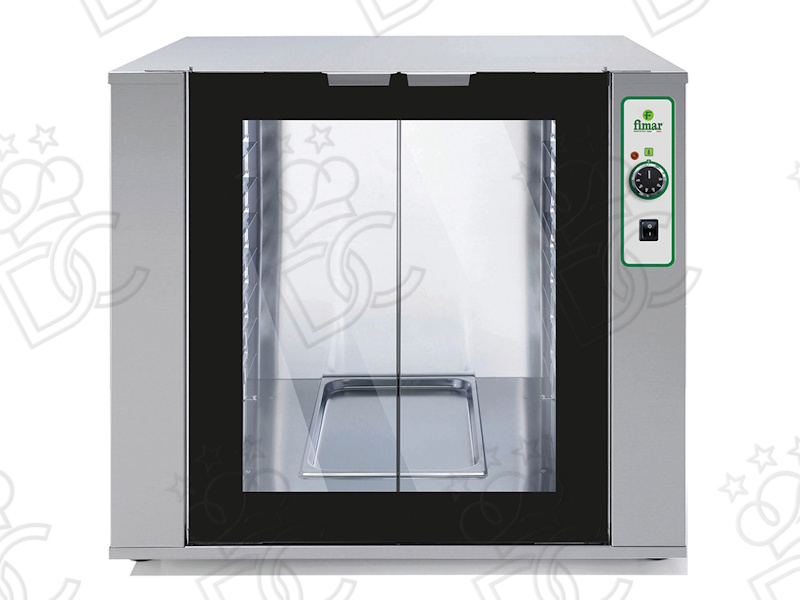 Armadio lievitatore 8 teglie 60x40 mm e GN1/1