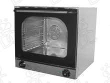 Forno a convezione S 1 - Capacità n. 4 teglie in alluminio cm 44x31,5