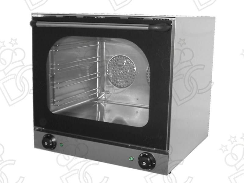 Forno a convezione S 1 - Capacità n. 4 teglie in alluminio cm 44x31,5