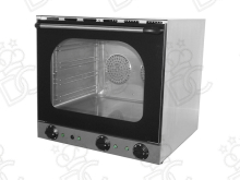 Forno a convezione S 4 - Capacità n. 4 teglie in alluminio cm 44x31,5