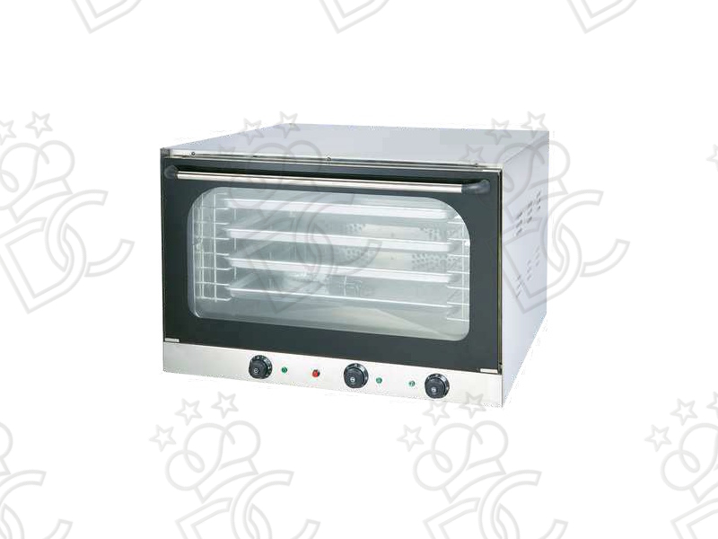 Forno elettrico a convezione con produzione di umidità - Capacità 4 teglie EN 60x40 o GN 1/1