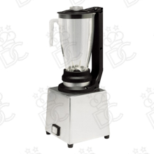 Blender - 1.2 litre capacity - transparent jar - aluminium body - 2 speeds