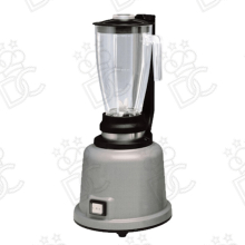 Blender - 1.2 litre capacity - transparent jug - metallic synthetic body - 2 speeds