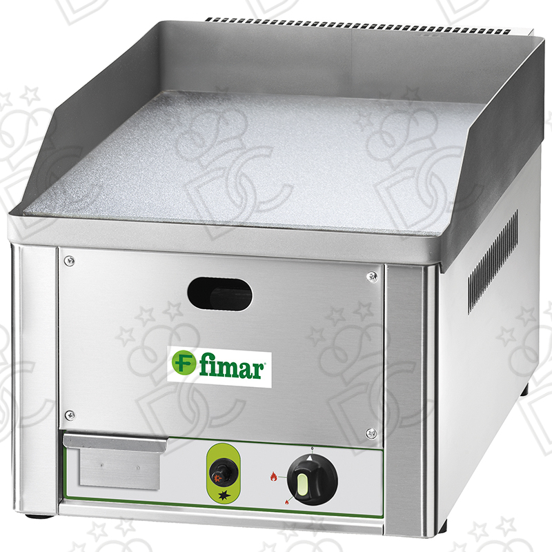 Gas Fry-Top - Smooth Chrome Surface