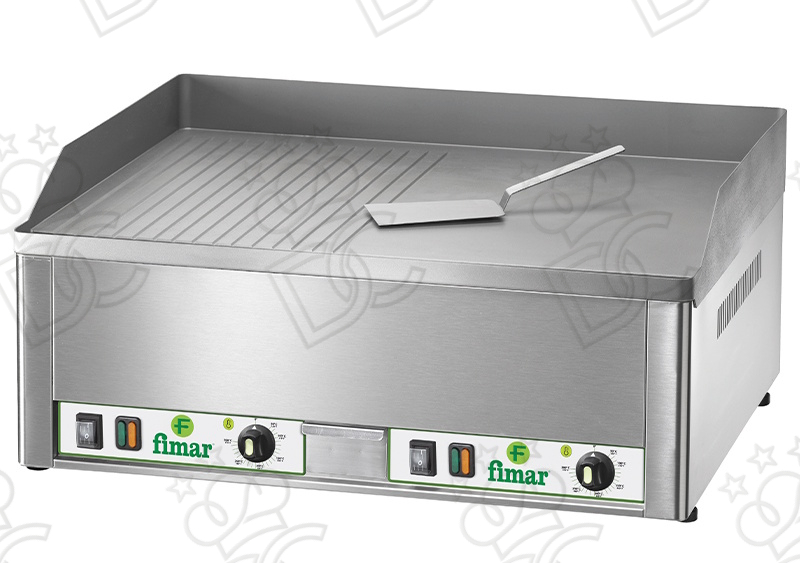 Steel Fry-Top - mixed surface