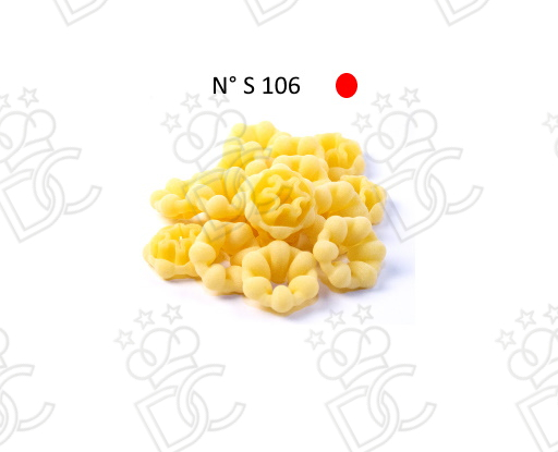 Trafila n. S 106 in bronzo per fiore