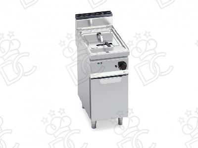 Friteuse électrique 1 cuve 10 litres sur meuble