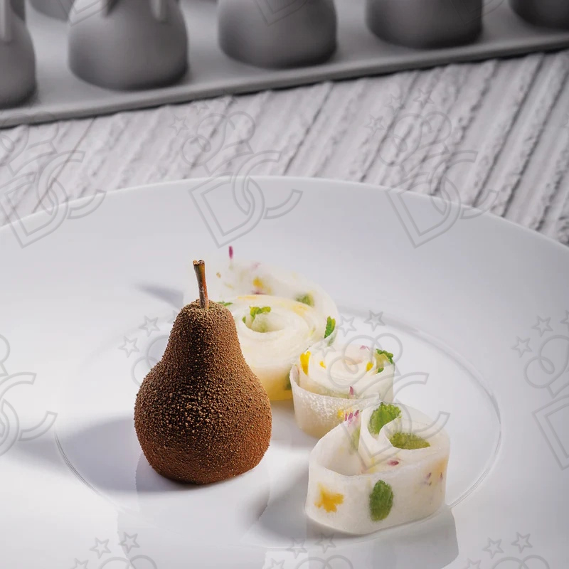 Moule en silicone pour n.15 KAISER (POIRE) - mm Ø 43x55h
