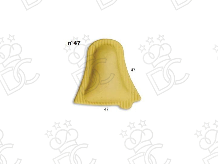 Stampo ravioli Speciali N° 47 - Dim. mm 47x47 -  Peso gr 9