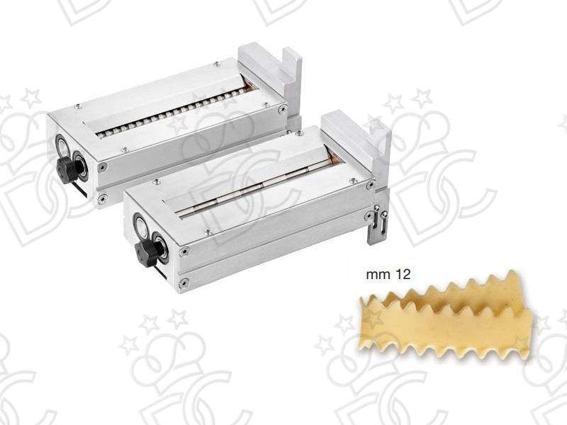 Gruppo taglio per la produzione di fettuccine 12mm - Bordo Festonato