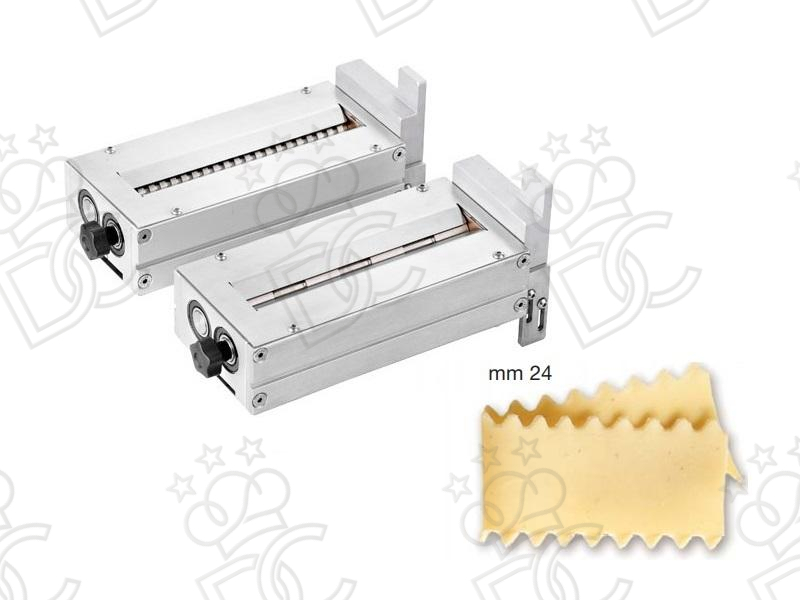 Gruppo taglio per la produzione di pappardelle 24mm