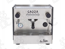 La Nera coffee machine - 1 group - black