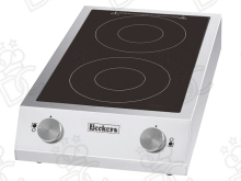 Double induction cooktop in vitroceramic glass - 7 kW