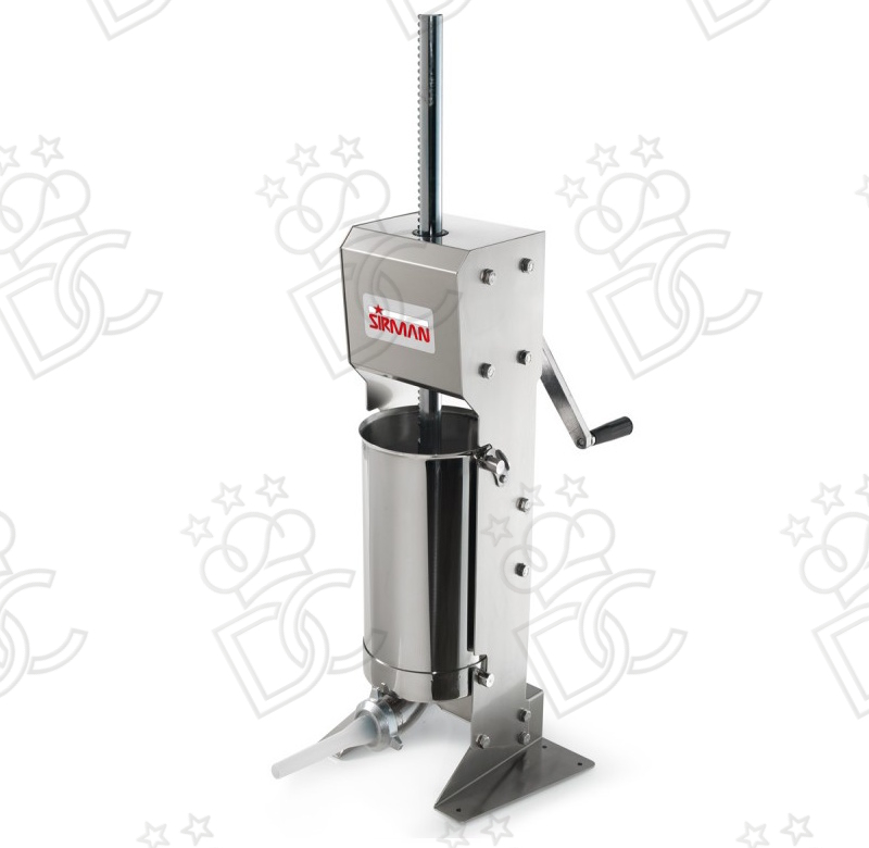 Manual vertical sausage stuffer - 12 lt capacity