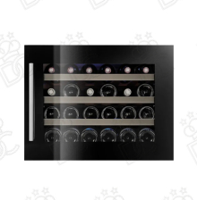 Cantinetta vini refrigerata - n° 22 bottiglie  - nera