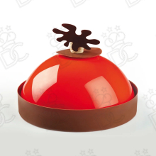 Tortiera in silicone singola Pavocake mm Ø 180 x  90 h