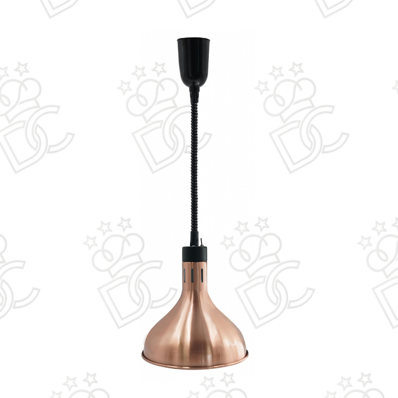 Lampada scaldavivande a infrarossi - rosa gold