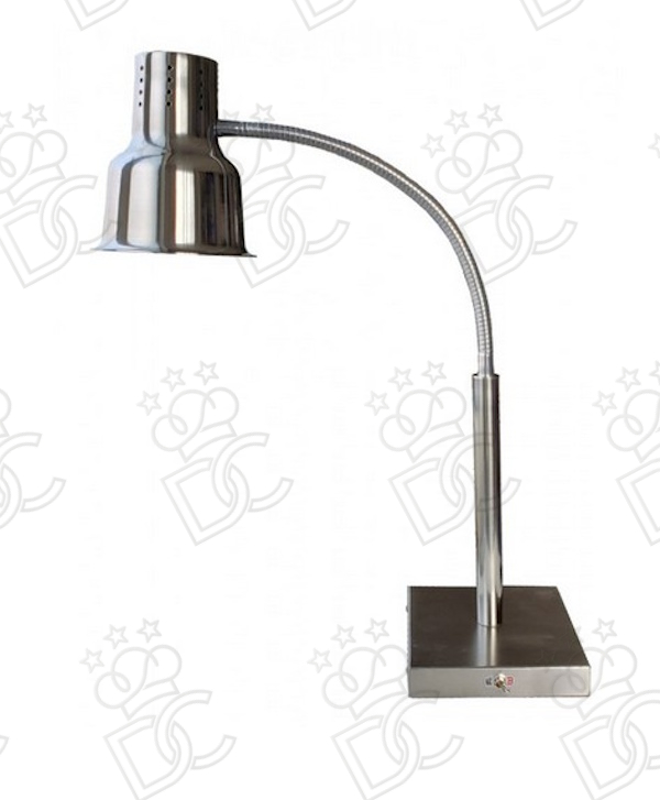 Lampada scaldavivande in acciaio inox
