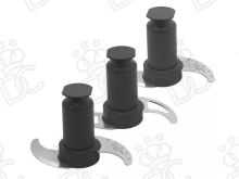 Serrated blade knife set for KE-4V