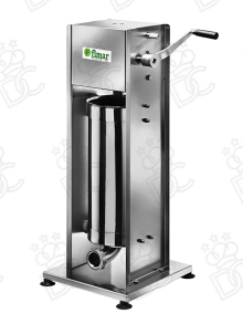 Manual vertical sausage stuffer - 7 lt capacity
