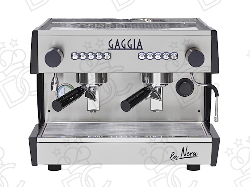 La Nera coffee machine - 2 group Compact - black