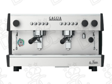 La Nera coffee machine - 2 groups - black