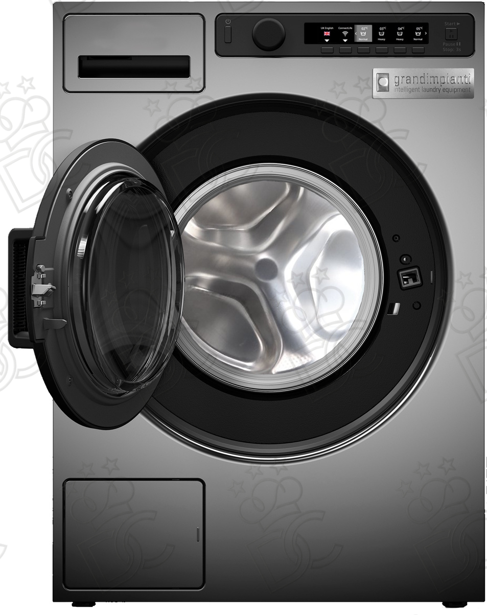 Lave-linge 6÷7kg - Essorage 1400tr/min - Contrôle électronique - Vidange 2" avec vanne