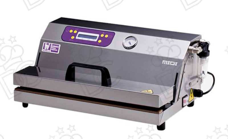 External suction vacuum machine MIDI - double sealing bar 43 cm