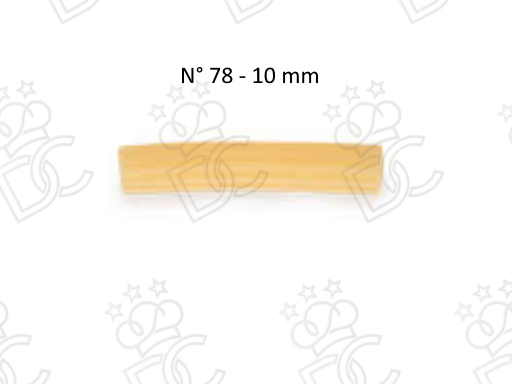 Trafila n. 78 in teflon per maccheroni rigati mm 10