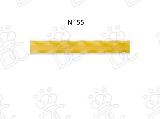 Trafila n. 55 in teflon per mafaldine ricce