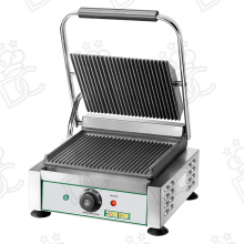 Cast iron toaster plate 34x23 cm - ribbed base and lid