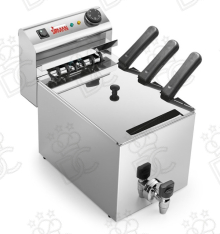 Cuiseur à pâtes électrique de comptoir Pastì 10 - capacité cuve 8 L