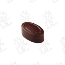 Moule pour pralines ovales ARTISANAL - 21 pièces mm 37x21x14 h