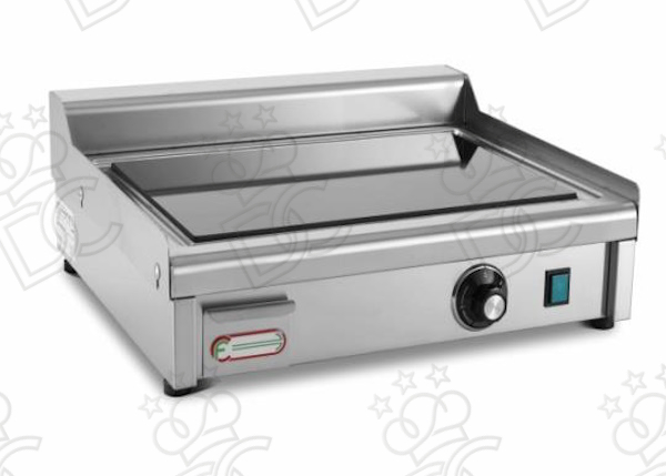 Fry-Top in vetroceramica con piastra media - superficie liscia