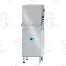 Hood-Type Dishwasher - LCD Control Panel - 50x50 Square Basket