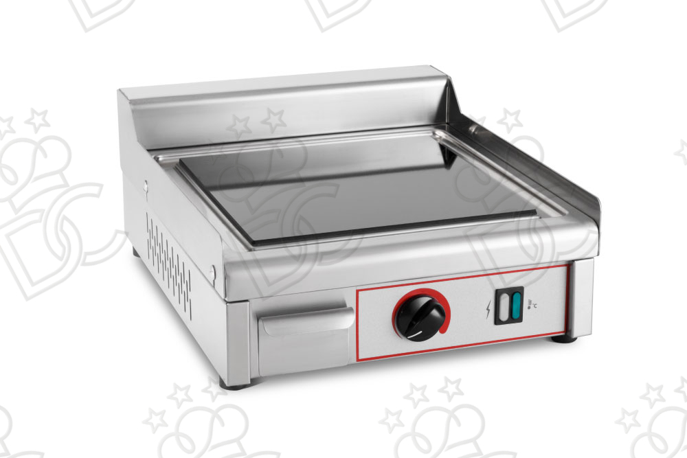 Fry-Top en vitrocéramique simple - surface lisse