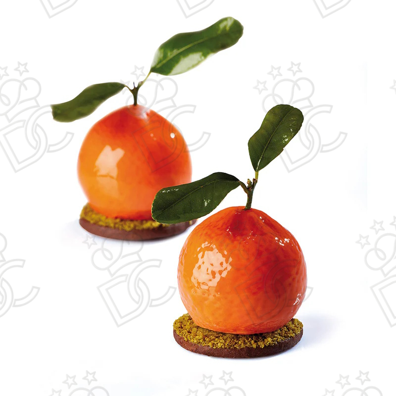 Pavoflex mold for single-serve TANGERINE - 20 cavities mm Ø 57x50 h