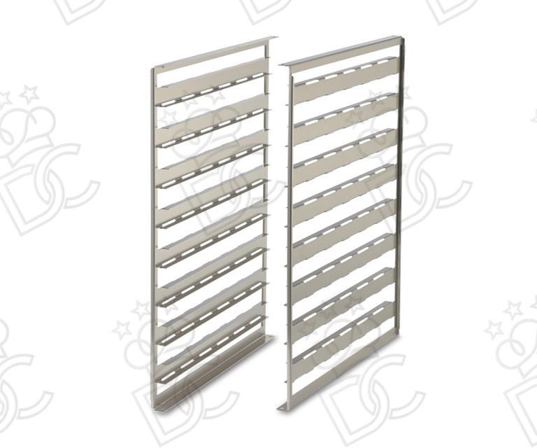 Kit porte-plaques en tôle pour 8 plaques 60X40
