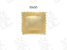 Trafila in bronzo per ravioli quadrati mm 50x50