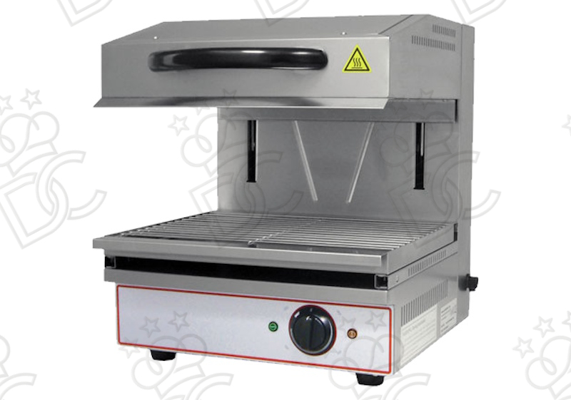 Salamandre mobile - surface de cuisson 44x32 cm