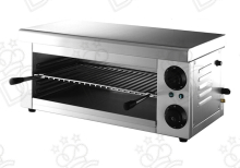 Salamandre fixe - surface de cuisson 45x25 cm - 3 niveaux de cuisson