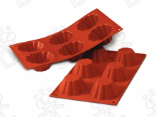 Moule en silicone alimentaire pour N°6 Briochette mm Ø79x37h