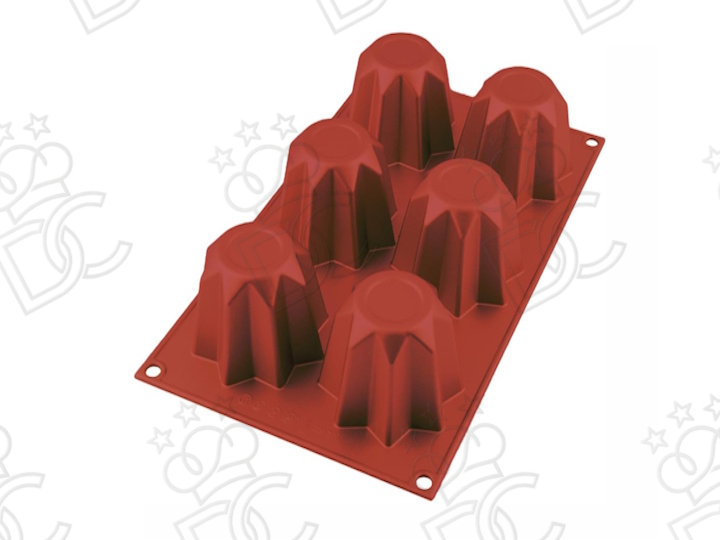 Food-grade silicone mold for No. 6 Pandorini mm 75x75x60h