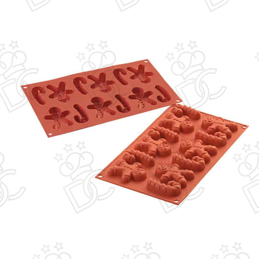 Food-grade silicone mold for No.12 Mr. Zenzy mm 76x58x16 h