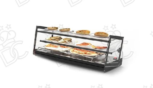 Vetrina espositiva riscaldata 4 x GN 1/3 x 40h