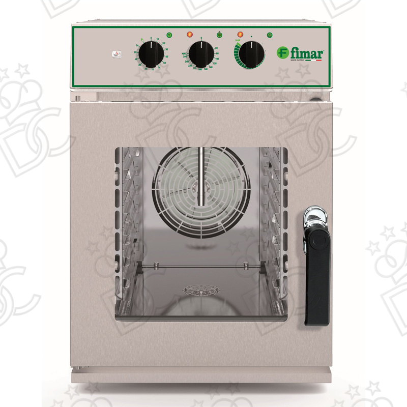 Four électrique compact pour gastronomie à convection/vapeur directe.
