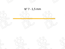 Filière n° 7 en bronze pour spaghetti mm 1,5