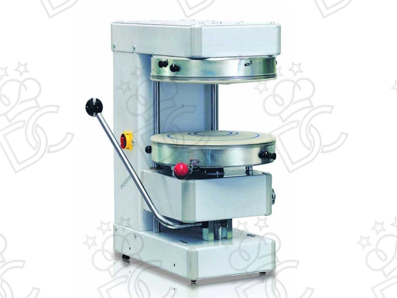 Formatrice per Pizza a Freddo - Diametro Piatto 50 Cm - Pizza Senza Bordo - Manuale