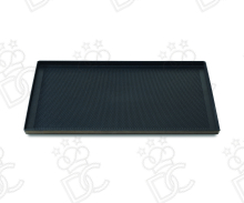 Plaque en aluminium microperforée téflonnée h20 - EN 60x40