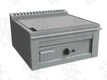 Gas teppanyaki with one cooking zone - depth 70